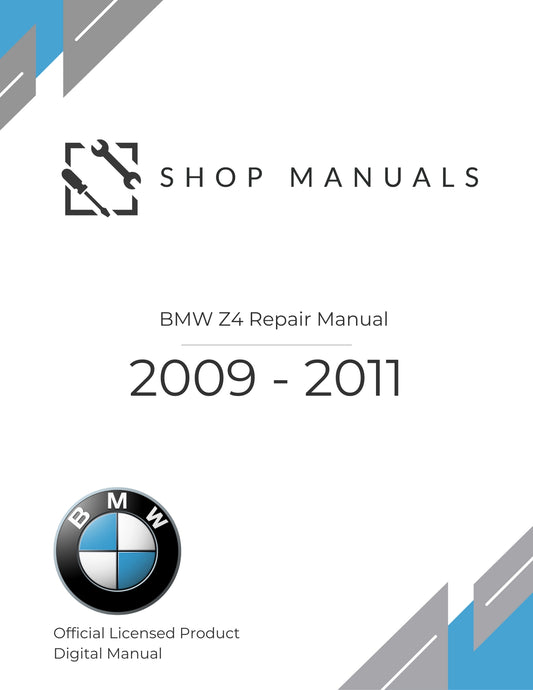 2009 - 2011 BMW Z4 Repair Manual