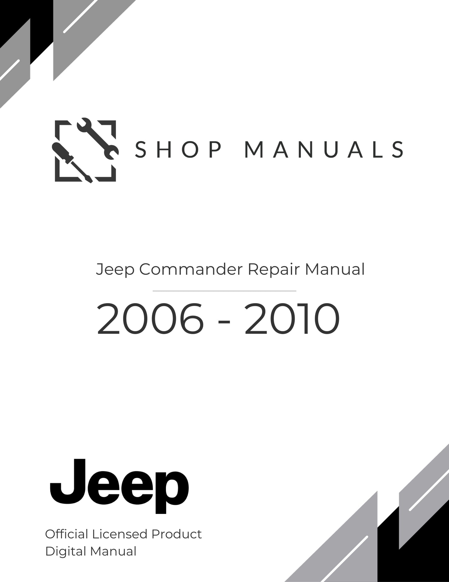 2006 - 2010 Jeep Commander Repair Manual