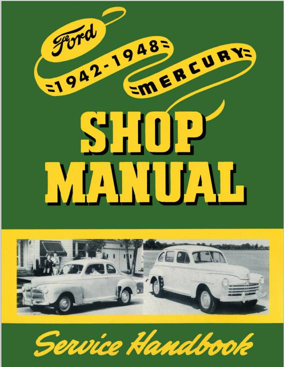 1942-1948 Ford Mercury Shop Manual, Car and Truck