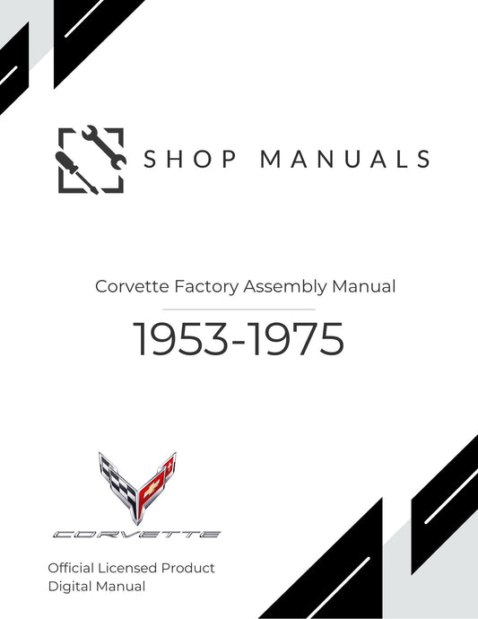 1953-1957 Corvette Factory Assembly Manuals