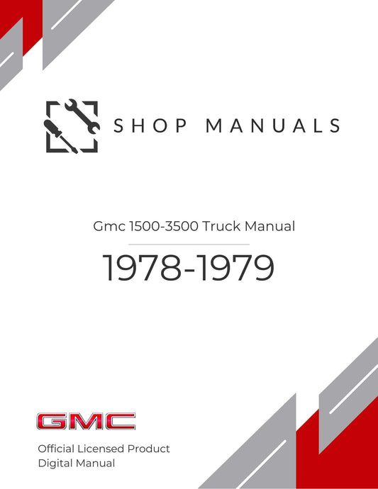 1978-79 GMC 1500-3500 Truck Manual
