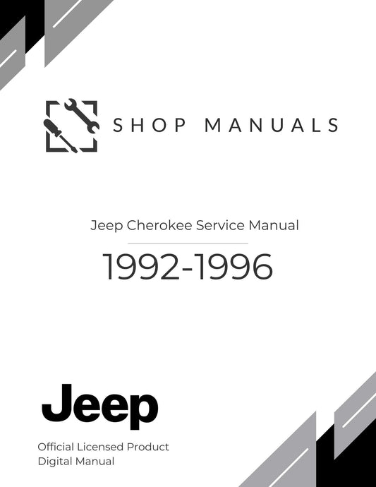 1992-1996 Jeep Cherokee Service Manual