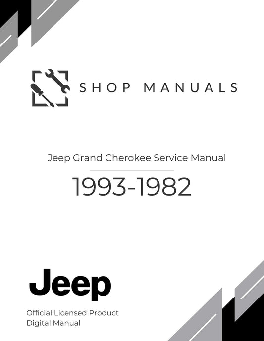 1993-1982 Jeep Grand Cherokee Service Manual
