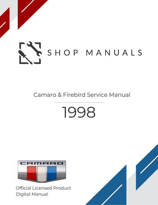 1998 Camaro & Firebird Service Manual