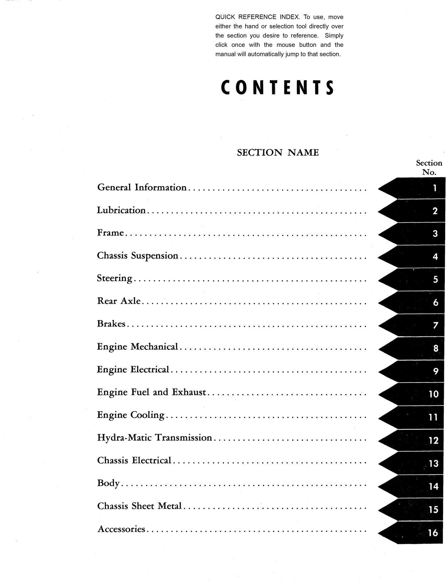 1956 Cadillac Repair Manual - All Models