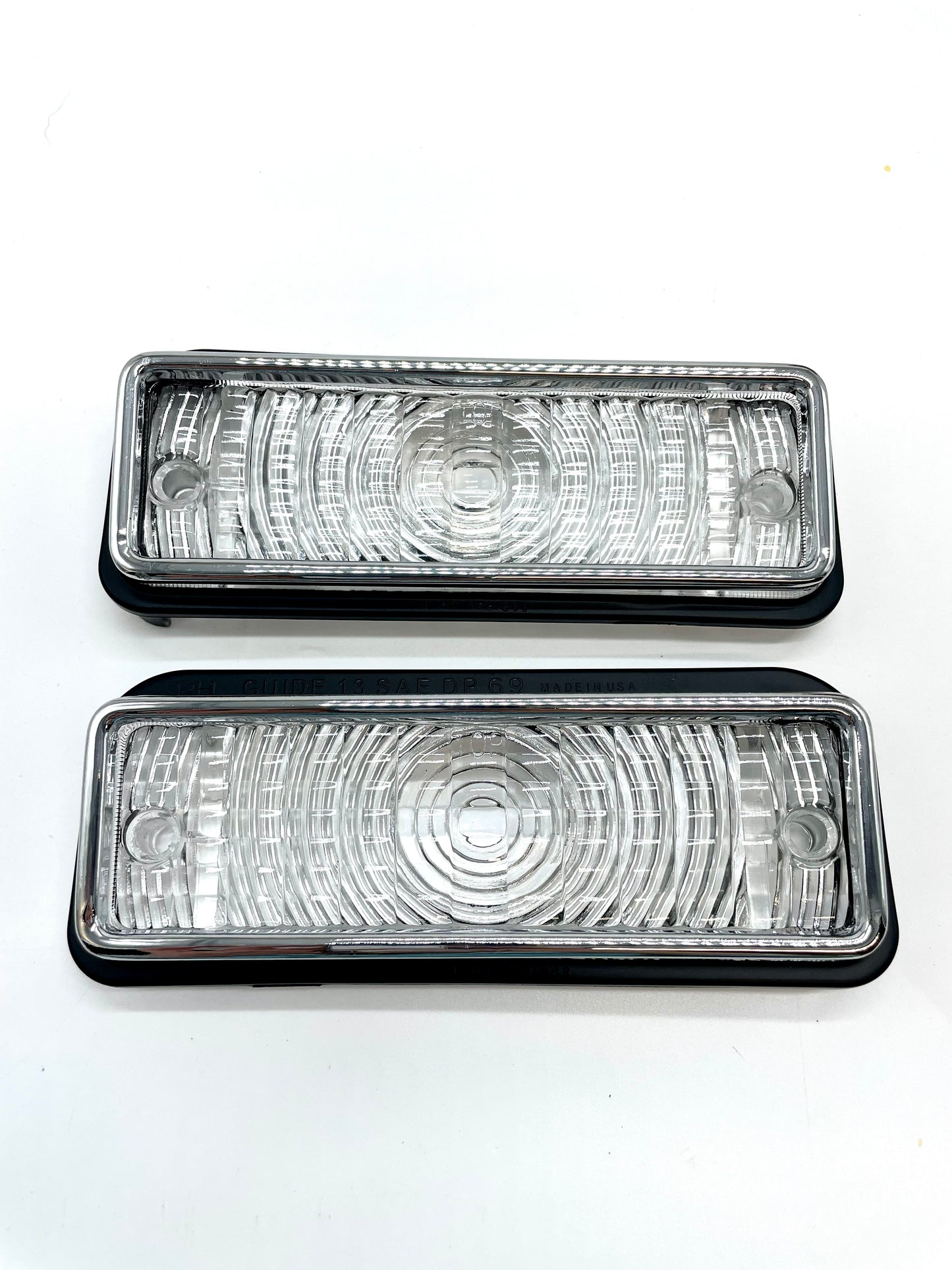 1969 Chevelle SS Parking Light Lens, Sold in pairs