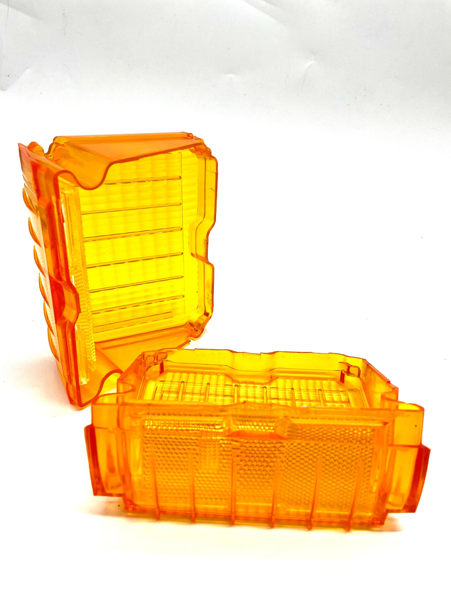 1973 Chevelle Parking Light Lens, Amber color, Sold in pairs